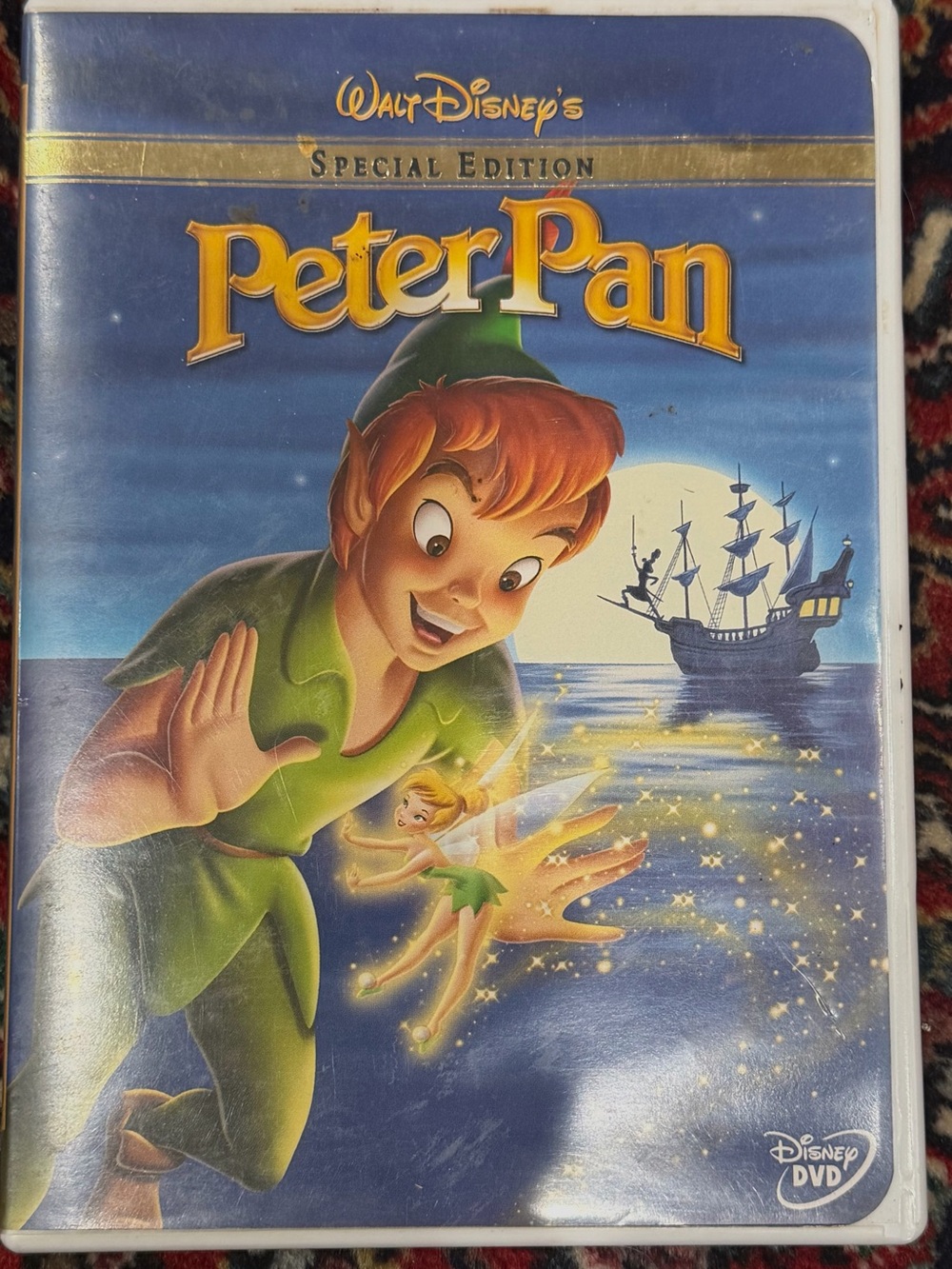 WALT DISNEY SPECIAL EDITION PETER PAN DVD.